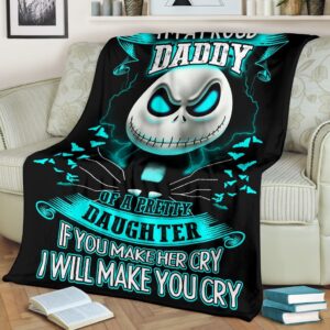 Jack Skellington Dad Premium Blanket