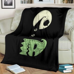 Jack Skellington Pacman Premium Blanket