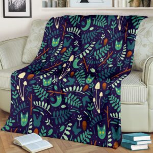 Night Leaf Premium Blanket