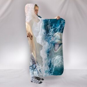 Dolphin Hooded Blanket