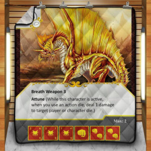 Gold Dragon Blanket