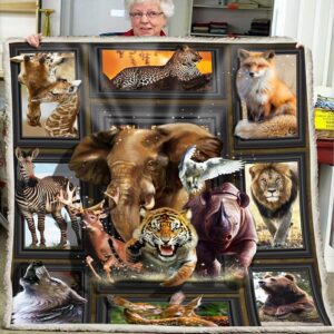 Huge Wild Animals Blanket