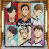 Haikyuu Captains Blanket