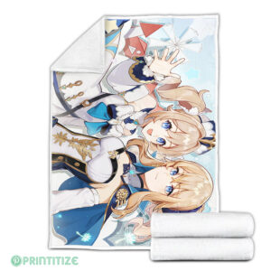 Jean And Barbara Genshin Impact Blanket