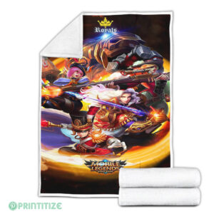 Logo Hero Mobile Legend Blanket