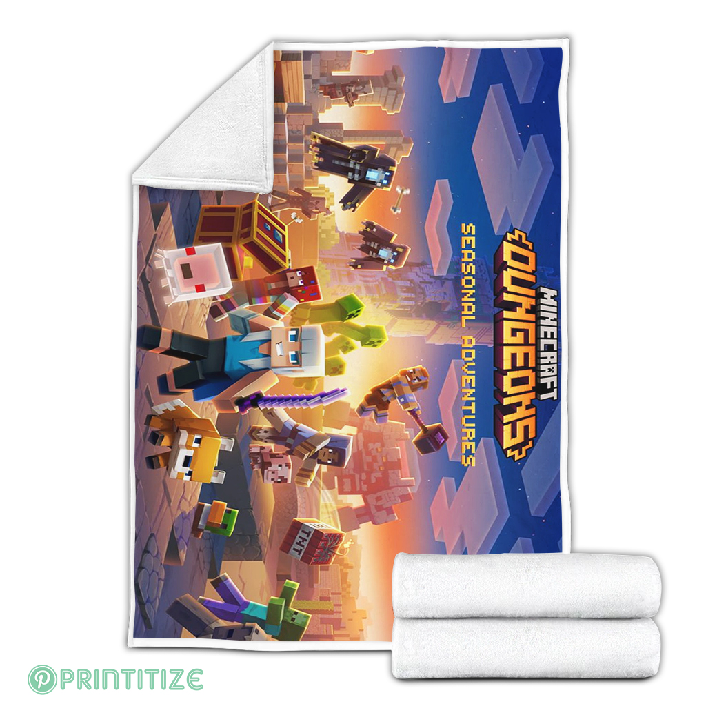 Minecraft Dungeons Cloudy Climb Blanket Minecraft Dungeons Cloudy Climb Blanket
