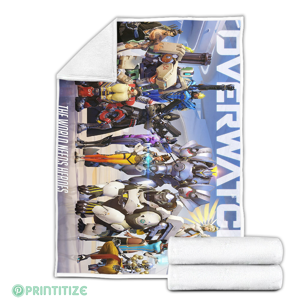Overwatch Heroes Blanket Overwatch Heroes Blanket