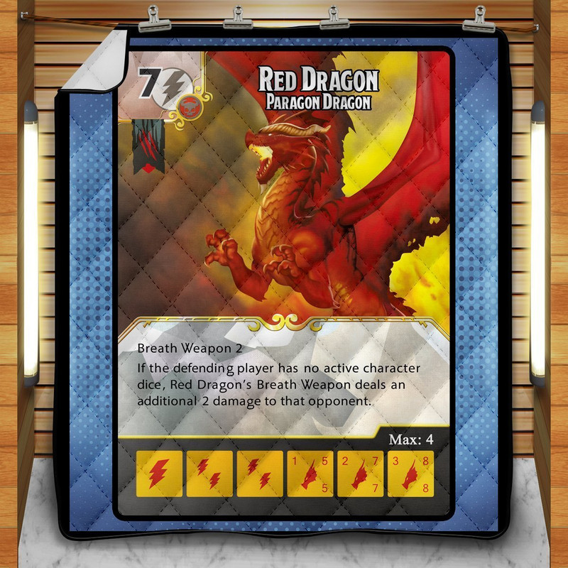 Red Dragon Blanket Red Dragon Blanket