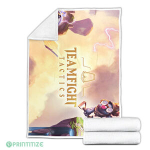 Teamfight Tactics Wallpaper Blanket