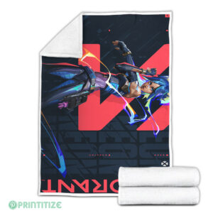 Valorant Neon Blanket