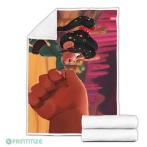 Vanellope Von Schweetz Side View Blanket