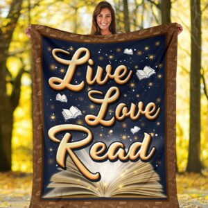 Book Lovers Blanket